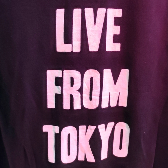 ROLLING STONES LIVE FROM TOYKO 1990 SIZE Medium T-Shirt - Picture 3 of 6